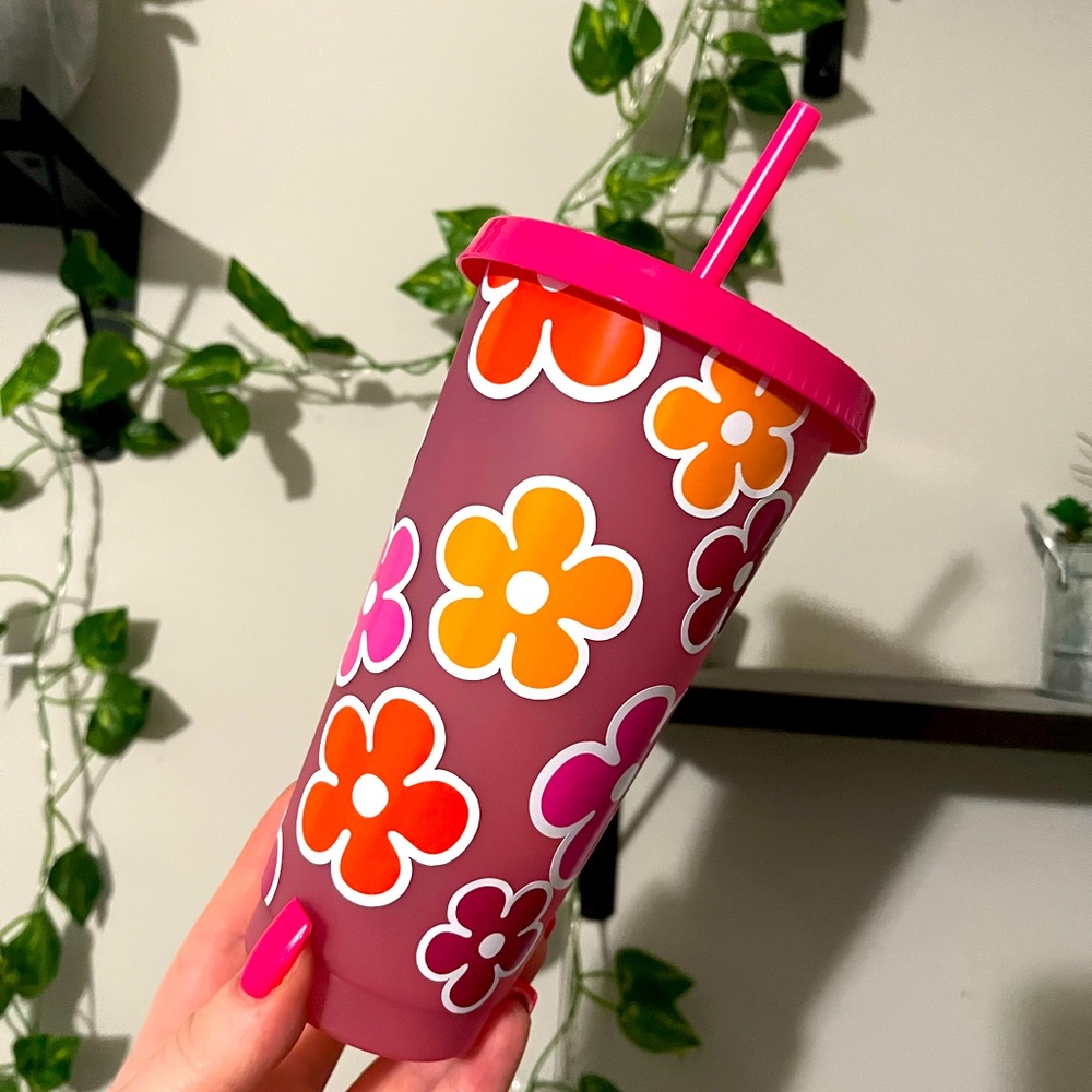 Retro 24oz cold cup - Picture 1 of 1